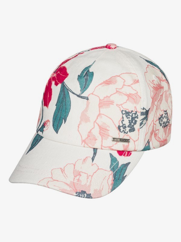 roxy, Sun Is Shinning Baseball Hat, IVORY CREAM NEW FLOWERS (tfm6) 0 Sun Is Shinning Baseball Hat Beige ERJHA03588 Roxy
