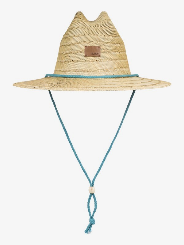 roxy, Pretty Smiles Straw Sun Hat, BRITTANY BLUE (blz0) 0 Pretty Smiles Straw Sun Hat Blue ERJHA03592 Roxy