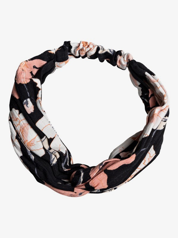 roxy, Find Your Sun Headband, ANTHRACITE S NEW FLOWERS (kvj7) 0 Find Your Sun Headband Black ERJHA03600 Roxy
