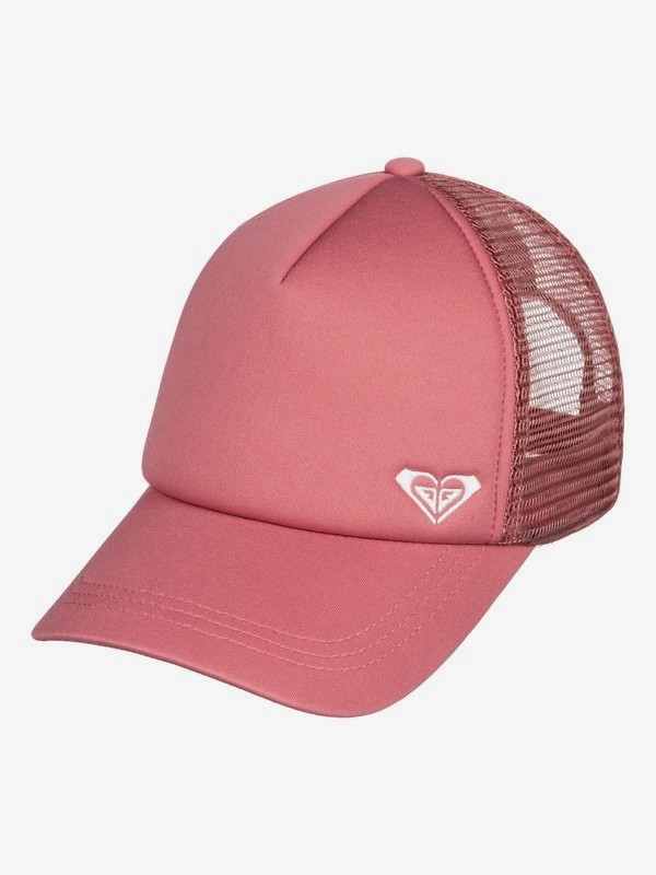 roxy, Finishline Trucker Hat, MAUVEWOOD (mmp0) 0 Finishline Trucker Hat Pink ERJHA03605 Roxy