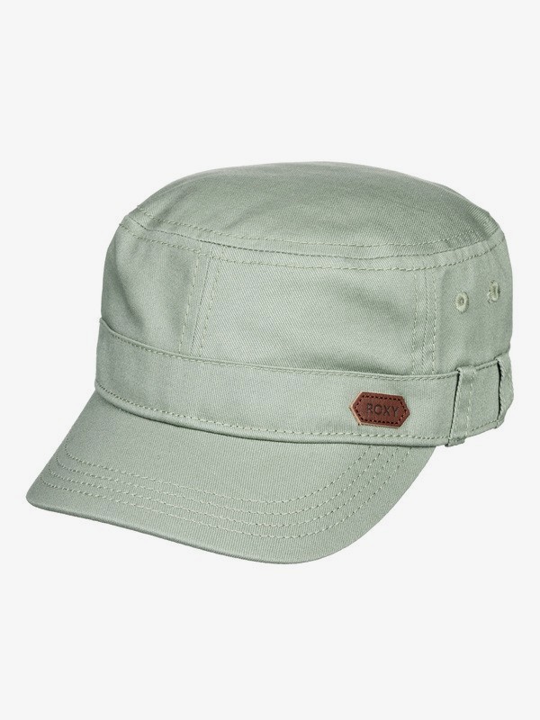 roxy, Castro Military Hat, LILY PAD (gjn0) 0 Castro Military Hat Green ERJHA03608 Roxy