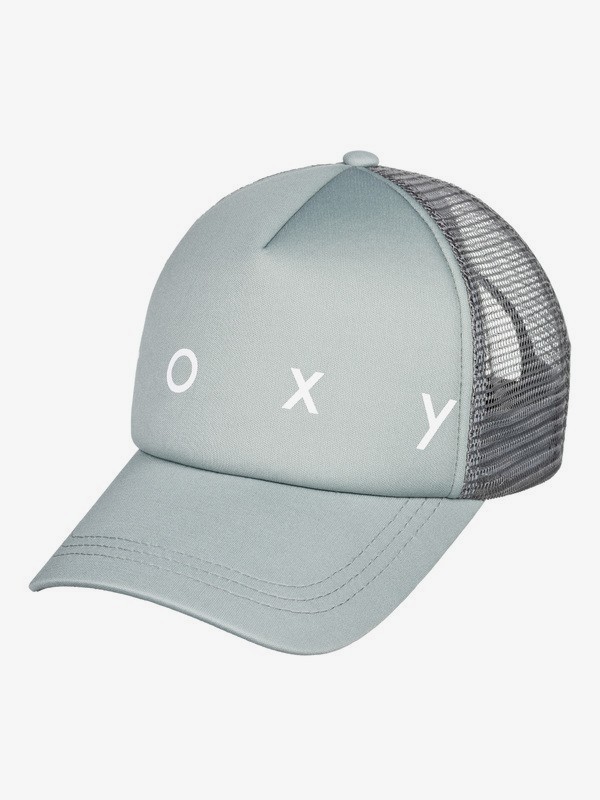 roxy, Truckin Color Trucker Hat, TROOPER (bln0) 0 Truckin Color Trucker Hat Blue ERJHA03610 Roxy