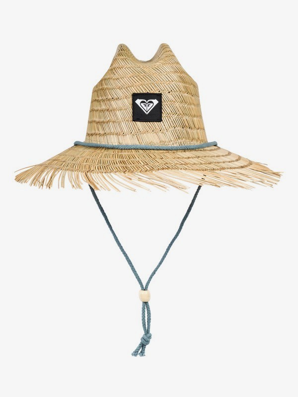 roxy, Tomboy Straw Lifeguard Hat, TROOPER (bln0) 0 Tomboy Straw Lifeguard Hat Blue ERJHA03619 Roxy