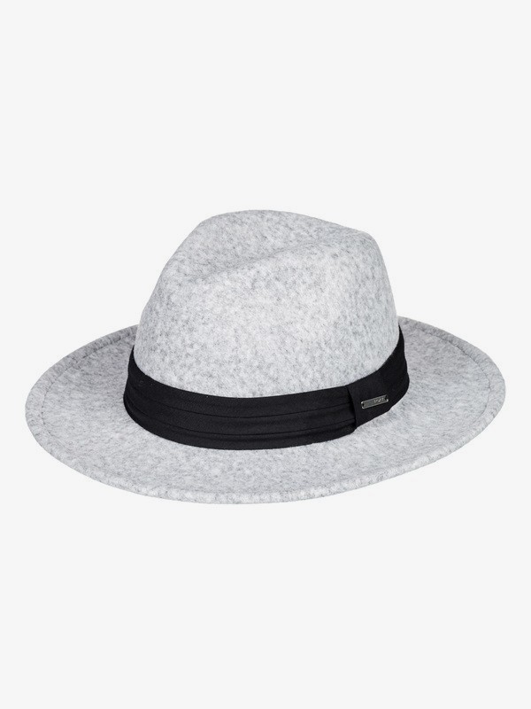 roxy, ROXY Fedora Hat, HERITAGE HEATHER (sgrh) 0 ROXY Fedora Hat Grey ERJHA03625 Roxy