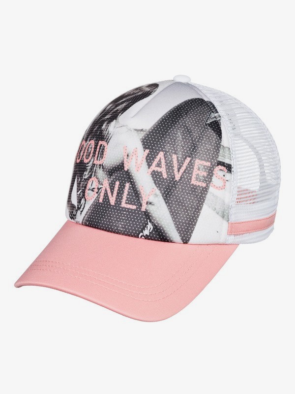 roxy, Dig This Trucker Hat, ROSETTE (mhw0) 0 Dig This Trucker Hat Pink ERJHA03634 Roxy
