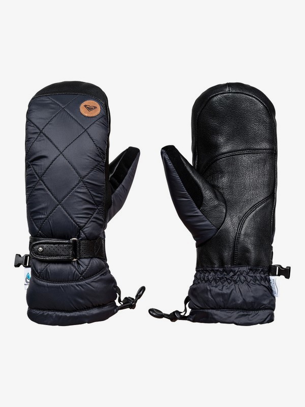 roxy, Victoria - Moufles de snowboard/ski pour Femme, TRUE BLACK (kvj0) 0 Victoria - Moufles de snowboard/ski pour Femme Noir ERJHN03067 Roxy