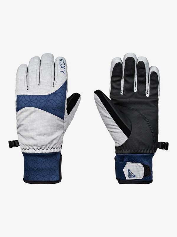 roxy, Big Bear - Guantes para Mujer, WARM HEATHER GREY (sjeh) 0 Big Bear - Guantes para Mujer Gris ERJHN03094 Roxy