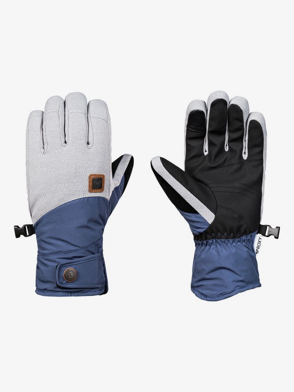 roxy, Vermont - Guantes para esquí/snowboard para Mujer, CROWN BLUE (bqy0) 0 Vermont - Guantes para esquí/snowboard para Mujer Azul ERJHN03096 Roxy