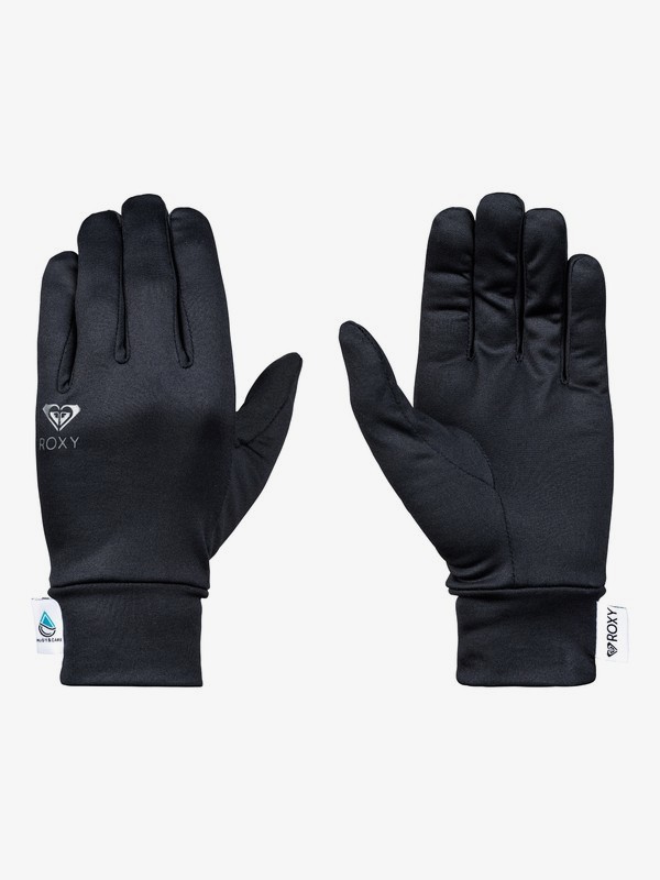 roxy, E&C Liner Gloves, TRUE BLACK (kvj0) 0 E&C Liner Gloves Black ERJHN03106 Roxy