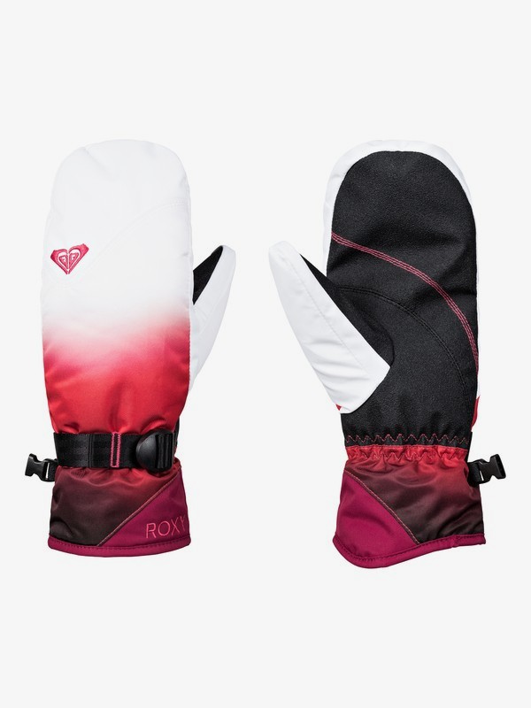 roxy, ROXY Jetty SE Snowboard/Ski Mittens, TEA BERRY_WAVE GRADIENT (mmn2) 0 ROXY Jetty SE Snowboard/Ski Mittens Pink ERJHN03110 Roxy