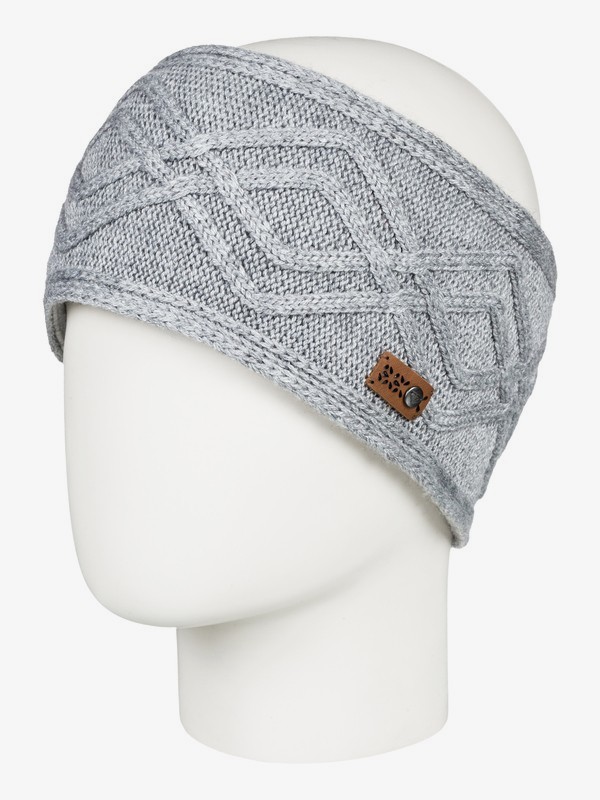 roxy, Frozen Jaya - Haarband voor Dames, WARM HEATHER GREY (sjeh) 0 Frozen Jaya - Haarband voor Dames Gray ERJHW03005 Roxy