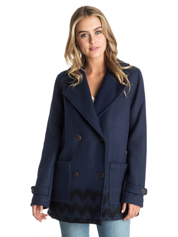 roxy, Moonlight - Oversized Jacket, PEACOAT (btn0) 0 Moonlight - Oversized Jacket ERJJK03081 Roxy