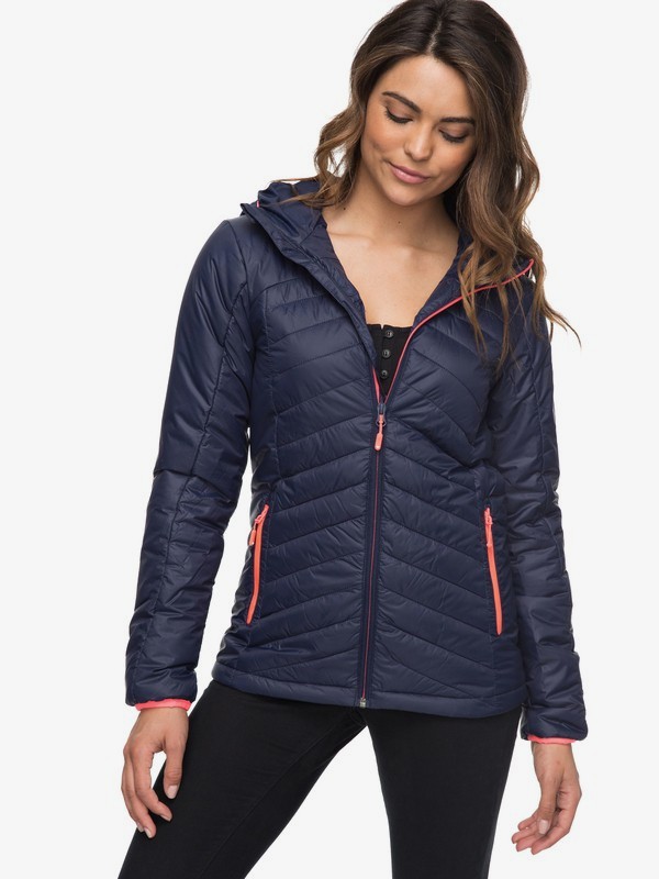 roxy, Highlight - Chaqueta Aislante para Mujer, PEACOAT (btn0) 0 Highlight - Chaqueta Aislante para Mujer Azul ERJJK03183 Roxy