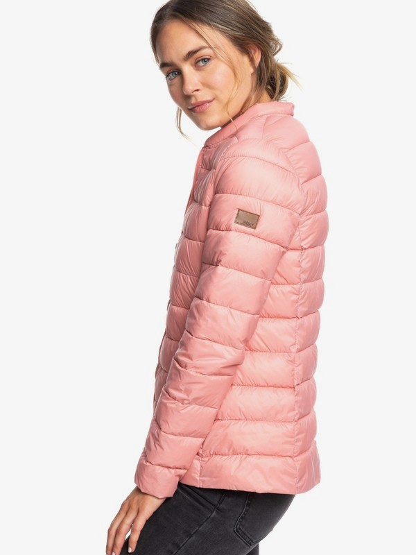 roxy, Endless Dreaming Packable Lightweight Puffer Jacket, ROSETTE (mhw0) 0 Endless Dreaming Packable Lightweight Puffer Jacket Pink ERJJK03252 Roxy