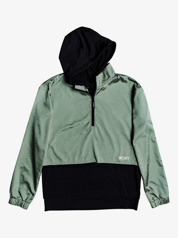 roxy, On Hold 2 - 2-in-1 Hooded Jacket, LILY PAD (gjn0) 0 On Hold 2 - 2-in-1 Hooded Jacket Green ERJJK03330 Roxy