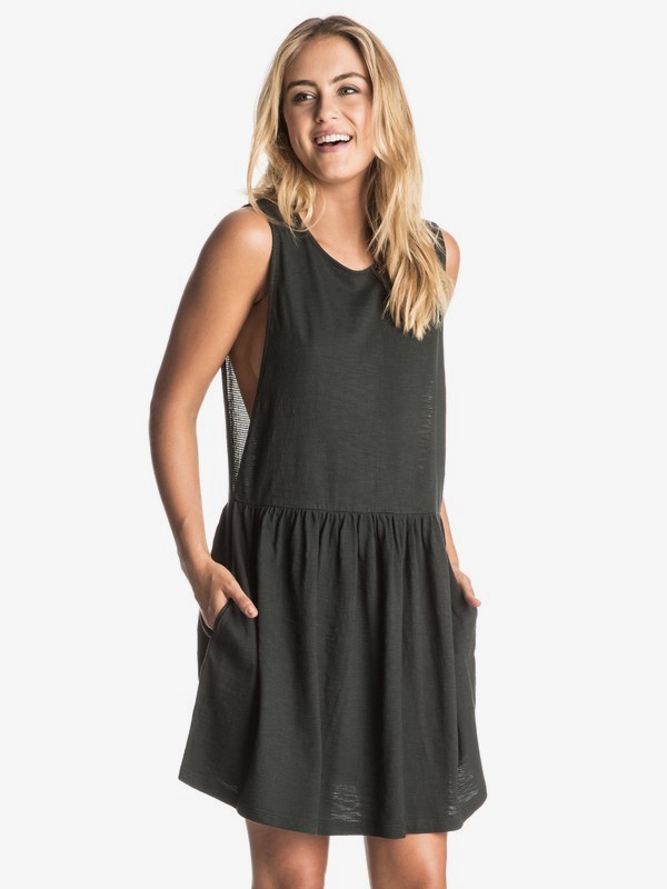 roxy, One Of These Nights Dress, CHARCOAL HEATHER (kpgh) 0 One Of These Nights Dress ERJKD03096 Roxy
