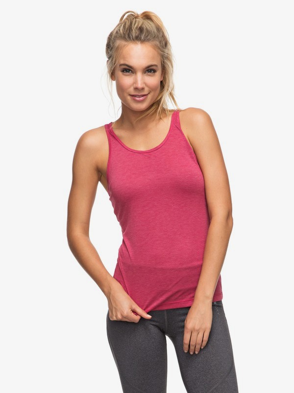 roxy, Nazdee - Camiseta sin mangas de diseño técnico para Mujer, RED BUD (mqg0) 0 Nazdee - Camiseta sin mangas de diseño técnico para Mujer Rosa ERJKT03302 Roxy