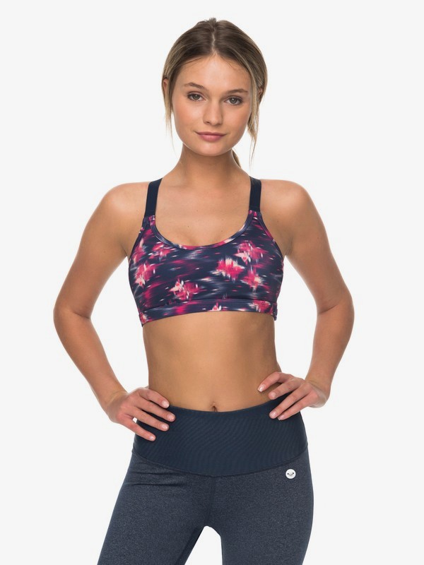 roxy, Lhassa 3 - Sport-BH für Frauen, DRESS BLUES NEON WATERFALL (mlj1) 0 Lhassa 3 - Sport-BH für Frauen Rosa ERJKT03405 Roxy