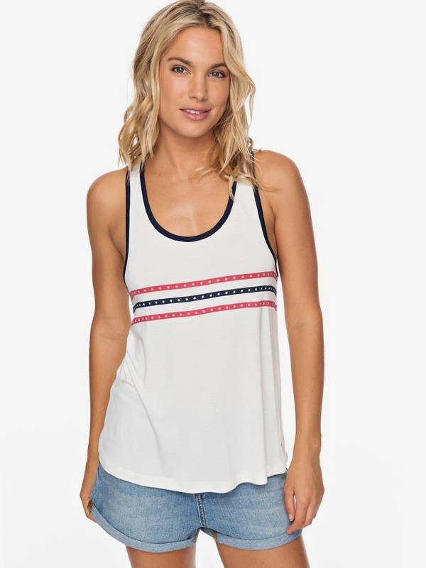 roxy, Window Rock Tank Top, MARSHMALLOW (wbt0) 0 Window Rock Tank Top ERJKT03428 Roxy