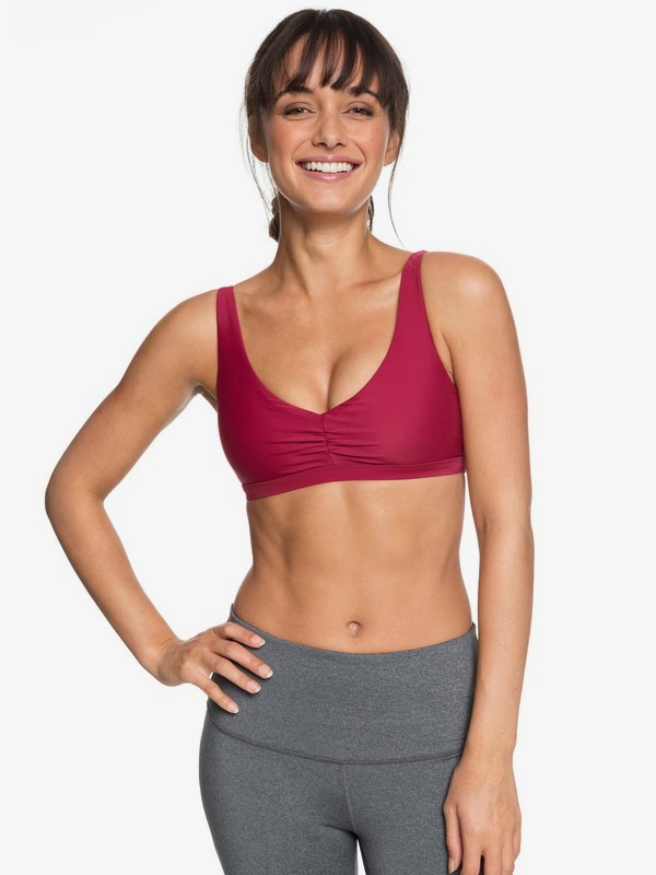 roxy, Envy Bra - Sport BH voor Dames, RUMBA RED (rrs0) 0 Envy Bra - Sport BH voor Dames Red ERJKT03452 Roxy