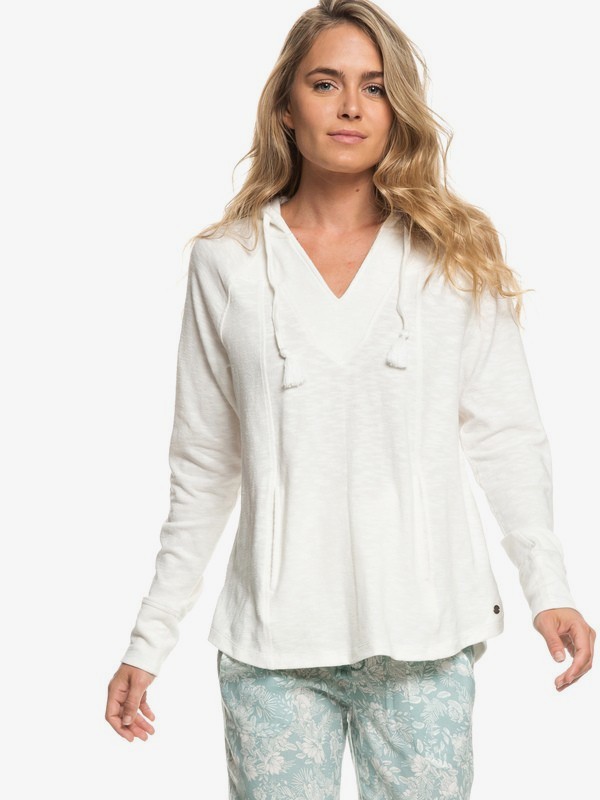 roxy, Wild Dreaming - Sweat à capuche pour Femme, MARSHMALLOW (wbt0) 0 Wild Dreaming - Sweat à capuche pour Femme Blanc ERJKT03536 Roxy