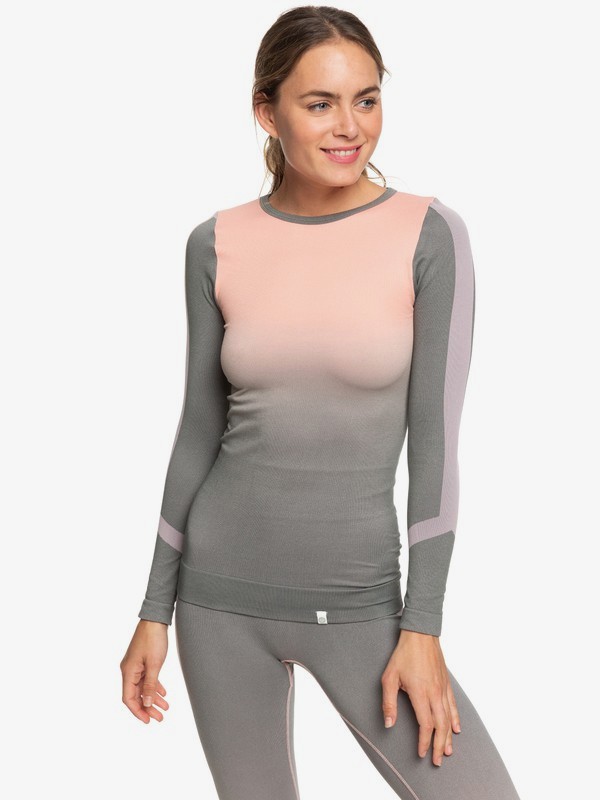 roxy, Artic Tracks Technical Long Sleeve Top, ROSETTE (mhw0) 0 Artic Tracks Technical Long Sleeve Top Pink ERJKT03586 Roxy