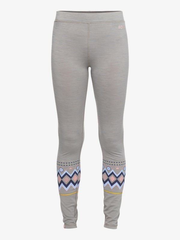 roxy, Daybreak Premium Bottom - Leggins interior técnico para Mujer, WARM HEATHER GREY (sjeh) 0 Daybreak Premium Bottom - Leggins interior técnico para Mujer Gris ERJLW03003 Roxy