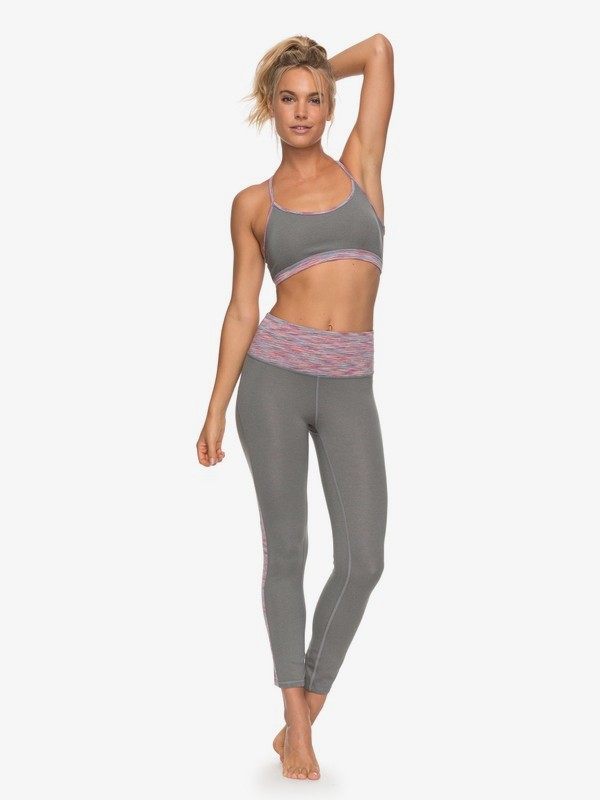 roxy, Every You Every Me Technical Leggings, CHARCOAL HEATHER (kpgh) 0 Every You Every Me Technical Leggings Black ERJNP03171 Roxy