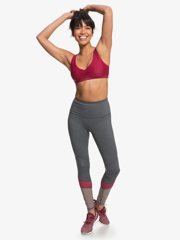roxy, Mad About You - Yoga Leggings for Women, CHARCOAL HEATHER (ktah) 0 Mad About You - Yoga Leggings for Women Black ERJNP03195 Roxy