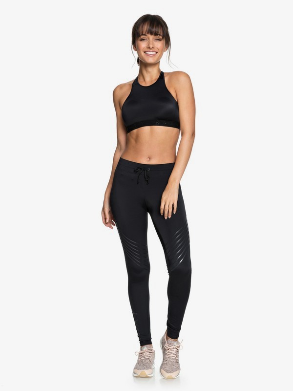 roxy, Crystal Castle - Leggins técnicos con UPF 50 para Mujer, BLACK (kvj0) 0 Crystal Castle - Leggins técnicos con UPF 50 para Mujer Negro ERJNP03198 Roxy
