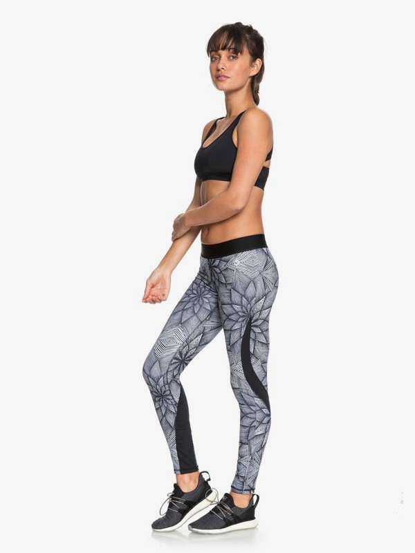 roxy, Snow Piercer - Leggings de diseño técnico para Mujer, MARSHMALLOW POP SURF STARS (wbt6) 0 Snow Piercer - Leggings de diseño técnico para Mujer Blanco ERJNP03200 Roxy