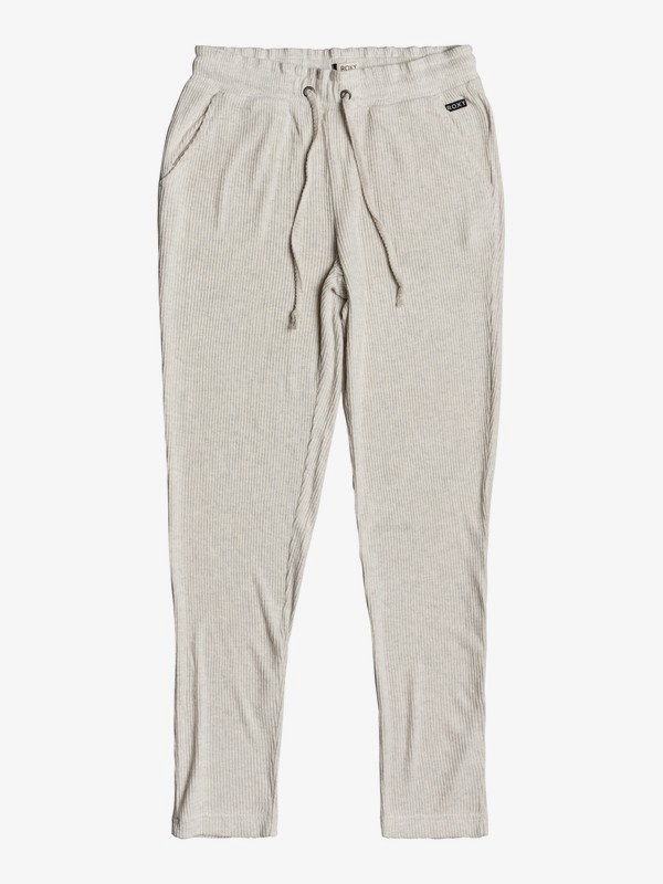roxy, Beach Dance Super-Soft Joggers, METRO HEATHER (tenh) 0 Beach Dance Super-Soft Joggers Beige ERJNP03229 Roxy