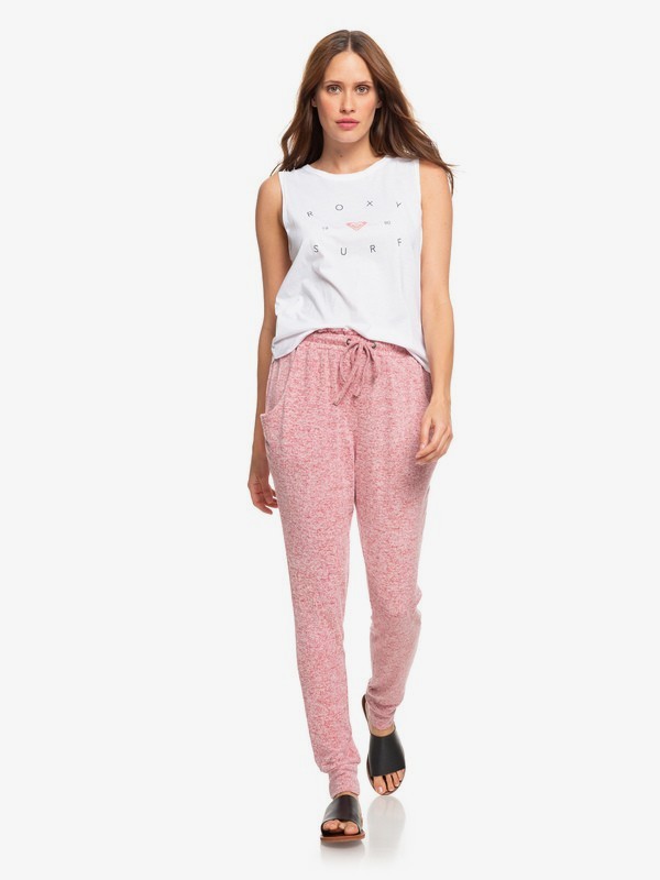 roxy, Just Yesterday Super Soft Joggers, DEEP CLARET HEATHER (rqhh) 0 Just Yesterday Super Soft Joggers Red ERJNP03252 Roxy
