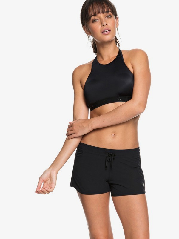 roxy, All In Time Running Shorts, BLACK (kvj0) 0 All In Time Running Shorts Black ERJNS03172 Roxy