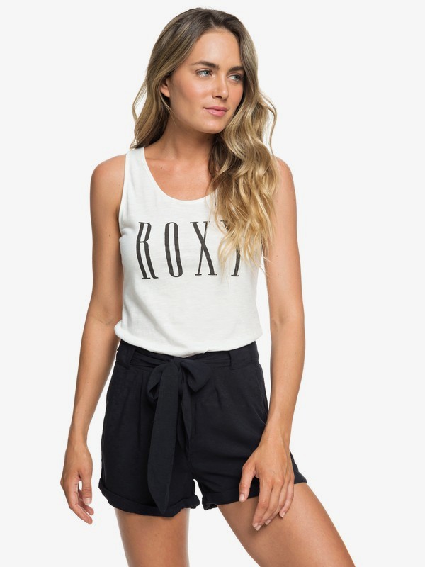 roxy, Life In A Love Tie-Front Shorts, TRUE BLACK (kvj0) 0 Life In A Love Tie-Front Shorts Black ERJNS03177 Roxy