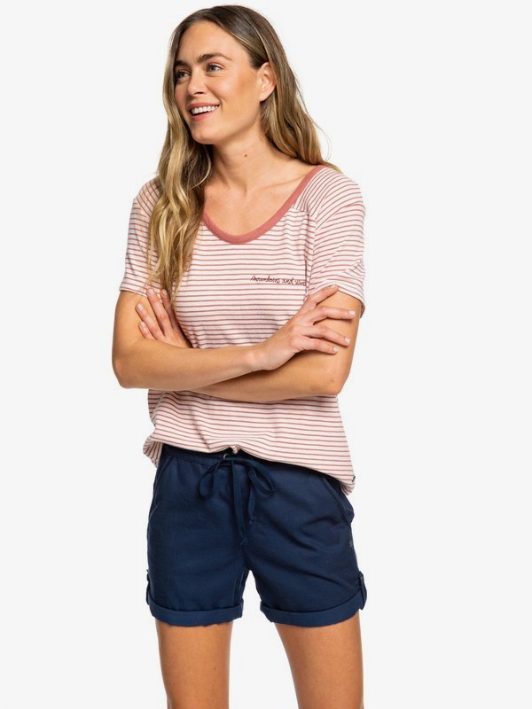 roxy, Love At Two Beach Shorts, DRESS BLUES (btk0) 0 Love At Two Beach Shorts Blue ERJNS03178 Roxy