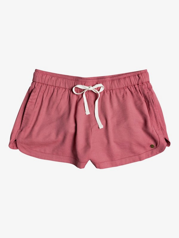 roxy, New Impossible Love Beach Shorts, MAUVEWOOD (mmp0) 0 New Impossible Love Beach Shorts Pink ERJNS03216 Roxy