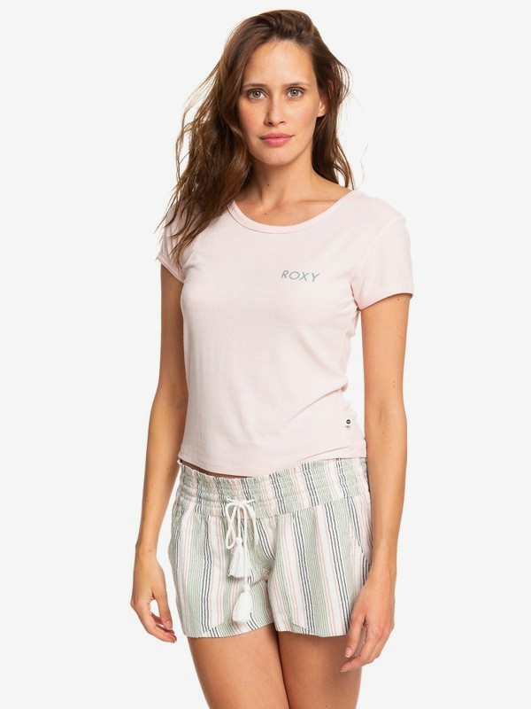 roxy, Oceanside Beach Shorts, SNOW WHITE OCEANSIDE (xwkm) 0 Oceanside Beach Shorts White ERJNS03227 Roxy