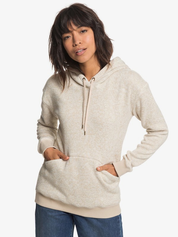 roxy, Road Tripping - Sweat à capuche pour Femme, METRO HEATHER (tenh) 0 Road Tripping - Sweat à capuche pour Femme Beige ERJPF03036 Roxy