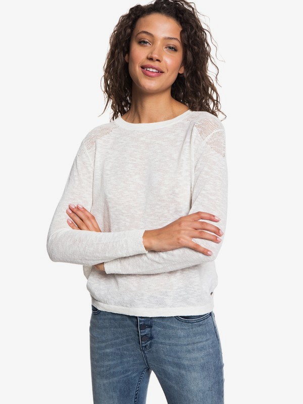 Jersey con Cuello Redondo Mujer Marca find
