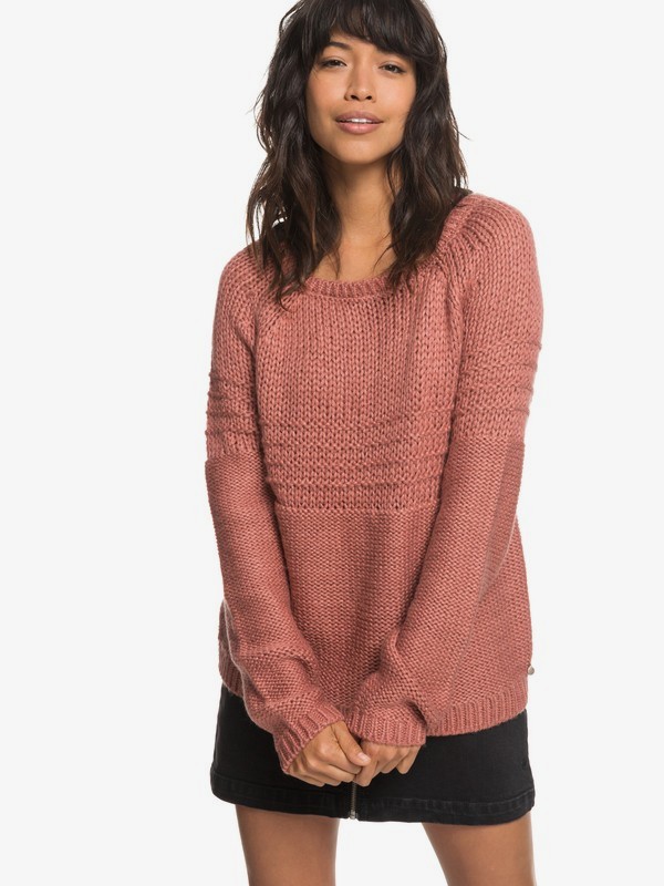 roxy, Urban Stories - Maglia da Donna, WITHERED ROSE (mmg0) 0 Urban Stories - Maglia da Donna Pink ERJSW03274 Roxy