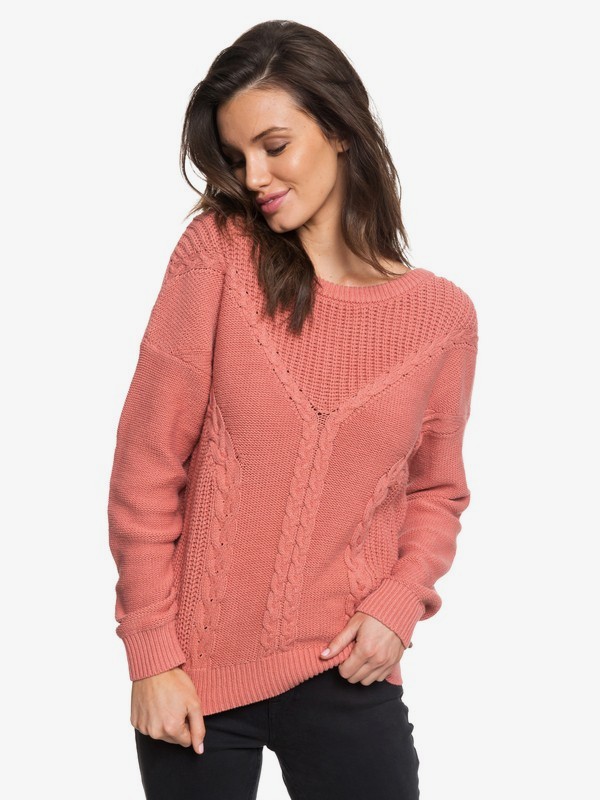 roxy, Gilis Sunlight Sweater, DESERT SAND (mkt0) 0 Gilis Sunlight Sweater Pink ERJSW03304 Roxy
