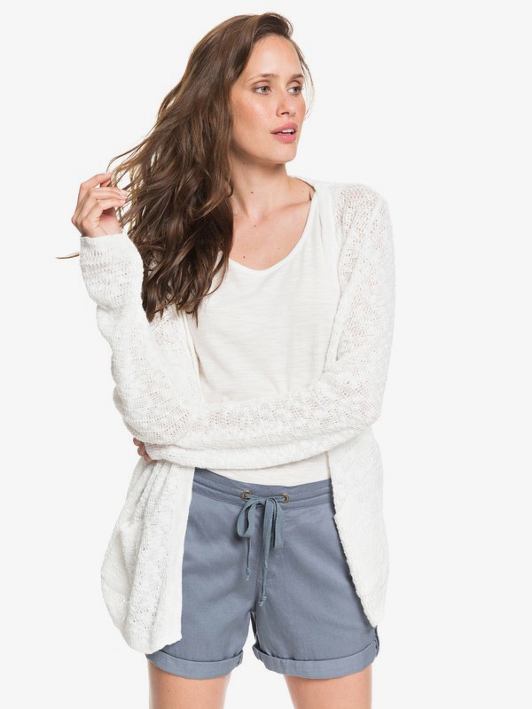roxy, Liberty Discover - Gilet pour Femme, MARSHMALLOW (wbt0) 0 Liberty Discover - Gilet pour Femme Blanc ERJSW03310 Roxy