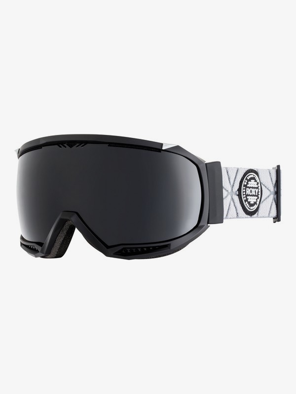 roxy, Hubble - Masque de ski/snowboard pour Femme, TRUE BLACK (kvj0) 0 Hubble - Masque de ski/snowboard pour Femme Noir ERJTG03054 Roxy