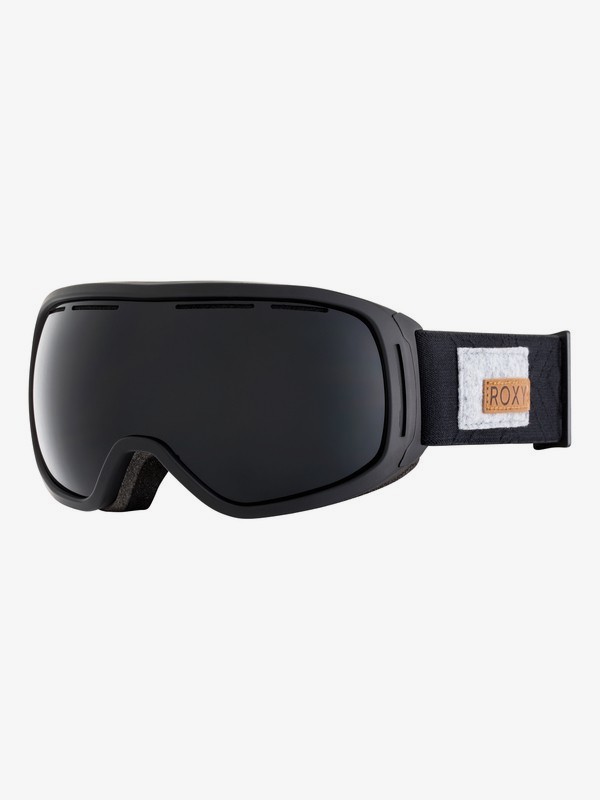 roxy, Rockferry Snowboard/Ski Goggles, TRUE BLACK (kvj0) 0 Rockferry Snowboard/Ski Goggles Black ERJTG03055 Roxy