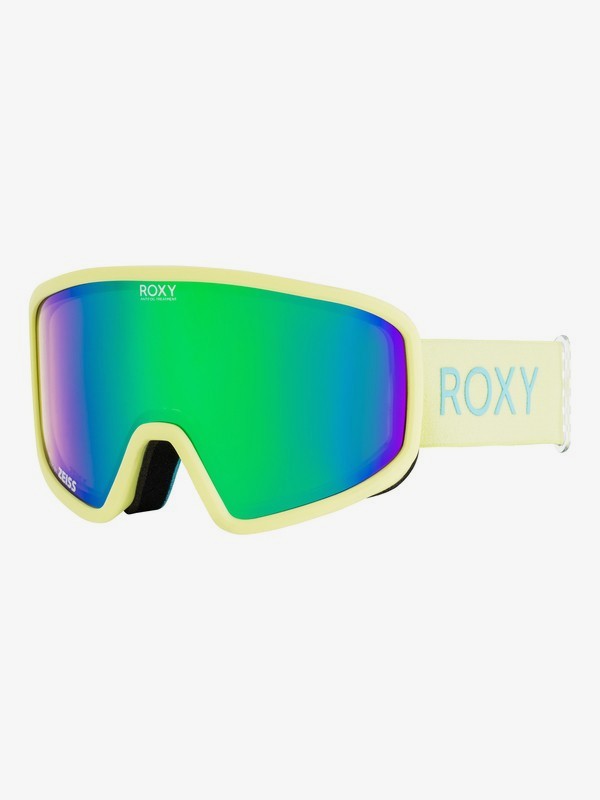 roxy, Feenity - Máscara para esquí/snowboard para Mujer, SUNNY LIME (gck0) 0 Feenity - Máscara para esquí/snowboard para Mujer Verde ERJTG03061 Roxy