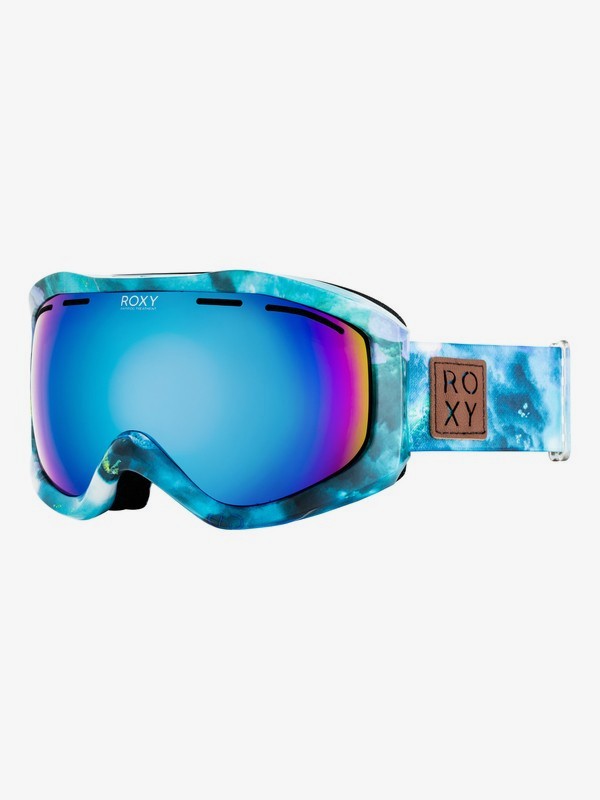 roxy, Sunset Art Series - Masque de ski/snowboard pour Femme, BACHELOR BUTTON_COLD MEDUSA (bgz2) 0 Sunset Art Series - Masque de ski/snowboard pour Femme Bleu ERJTG03065 Roxy
