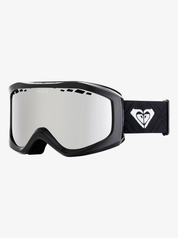 roxy, Sunset Mirror Snowboard/Ski Goggles, TRUE BLACK (kvj0) 0 Sunset Mirror Snowboard/Ski Goggles Black ERJTG03067 Roxy