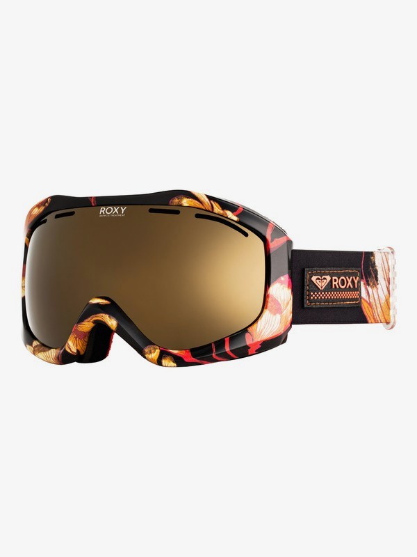 roxy, Sunset Art Series Snowboard/Ski Goggles, TRUE BLACK MAGNOLIA (kvj6) 0 Sunset Art Series Snowboard/Ski Goggles Black ERJTG03107 Roxy