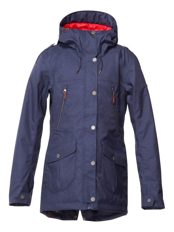 roxy, Kj Tribe Jk, PEACOAT (btn0) 0 Kj Tribe Jk ERJTJ00017 Roxy